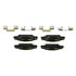 Monroe DX922A Disc Brake Pad Set Prem Semi-Met Brakes