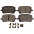DX923 by MONROE - Monroe Brakes Total Solution Semi-Metallic Brake Pads