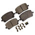 DX923 by MONROE - Monroe Brakes Total Solution Semi-Metallic Brake Pads