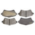 Monroe DX926 Disc Brake Pad Set Monroe Brakes Total Solution Semi-Metallic Brake Pads