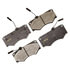 DX927 by MONROE - Total Solution Semi-Metallic Brake Pads