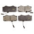 DX927 by MONROE - Total Solution Semi-Metallic Brake Pads
