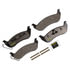 DX932 by MONROE - Total Solution Semi-Metallic Brake Pads