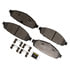 DX931 by MONROE - Total Solution Semi-Metallic Brake Pads