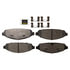 DX931 by MONROE - Total Solution Semi-Metallic Brake Pads