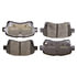 DX937 by MONROE - Total Solution Semi-Metallic Brake Pads