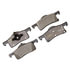 DX935 by MONROE - Total Solution Semi-Metallic Brake Pads