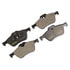 DX939 by MONROE - Total Solution Semi-Metallic Brake Pads