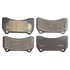 DX938 by MONROE - Total Solution Semi-Metallic Brake Pads