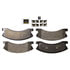 DX945 by MONROE - Total Solution Semi-Metallic Brake Pads