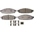 DX953 by MONROE - Monroe Brakes Total Solution Semi-Metallic Brake Pads