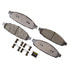 DX953 by MONROE - Monroe Brakes Total Solution Semi-Metallic Brake Pads