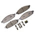 DX953 by MONROE - Monroe Brakes Total Solution Semi-Metallic Brake Pads