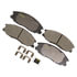 DX955 by MONROE - Total Solution Semi-Metallic Brake Pads