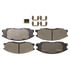 DX955 by MONROE - Total Solution Semi-Metallic Brake Pads