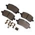 DX956A by MONROE - Total Solution Semi-Metallic Brake Pads