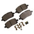 DX956A by MONROE - Total Solution Semi-Metallic Brake Pads