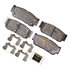 DX954 by MONROE - Total Solution Semi-Metallic Brake Pads