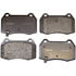 DX960 by MONROE - Total Solution Semi-Metallic Brake Pads