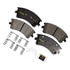 DX957 by MONROE - Total Solution Semi-Metallic Brake Pads