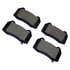 DX960A by MONROE - Total Solution Semi-Metallic Brake Pads