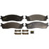 DX965 by MONROE - Monroe Brakes Total Solution Semi-Metallic Brake Pads
