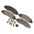 DX962 by MONROE - Total Solution Semi-Metallic Brake Pads