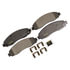 DX962 by MONROE - Total Solution Semi-Metallic Brake Pads