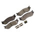 DX966 by MONROE - Total Solution Semi-Metallic Brake Pads