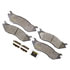 DX966A by MONROE - Total Solution Semi-Metallic Brake Pads