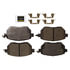 DX969 by MONROE - Total Solution Semi-Metallic Brake Pads