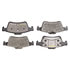 DX973 by MONROE - Total Solution Semi-Metallic Brake Pads