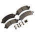 DX974 by MONROE - Total Solution Semi-Metallic Brake Pads