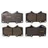 DX976 by MONROE - Total Solution Semi-Metallic Brake Pads