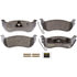 DX981A by MONROE - Total Solution Semi-Metallic Brake Pads