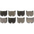 DX983 by MONROE - Total Solution Semi-Metallic Brake Pads