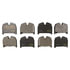 DX983 by MONROE - Total Solution Semi-Metallic Brake Pads