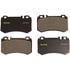 DX984 by MONROE - Total Solution Semi-Metallic Brake Pads
