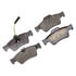 DX986A by MONROE - Total Solution Semi-Metallic Brake Pads