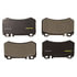 DX984 by MONROE - Total Solution Semi-Metallic Brake Pads