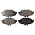 DX987 by MONROE - Total Solution Semi-Metallic Brake Pads