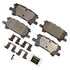 DX996 by MONROE - Total Solution Semi-Metallic Brake Pads