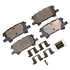 DX996 by MONROE - Total Solution Semi-Metallic Brake Pads