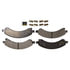 DX989 by MONROE - Monroe Brakes Total Solution Semi-Metallic Brake Pads
