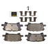 DX996 by MONROE - Total Solution Semi-Metallic Brake Pads