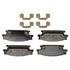 FX1020 by MONROE - ProSolution Semi-Metallic Brake Pads