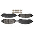 FX1022 by MONROE - ProSolution Semi-Metallic Brake Pads