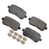 FX1021 by MONROE - ProSolution Semi-Metallic Brake Pads