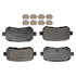 FX1021 by MONROE - ProSolution Semi-Metallic Brake Pads