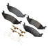 FX1046 by MONROE - ProSolution Semi-Metallic Brake Pads